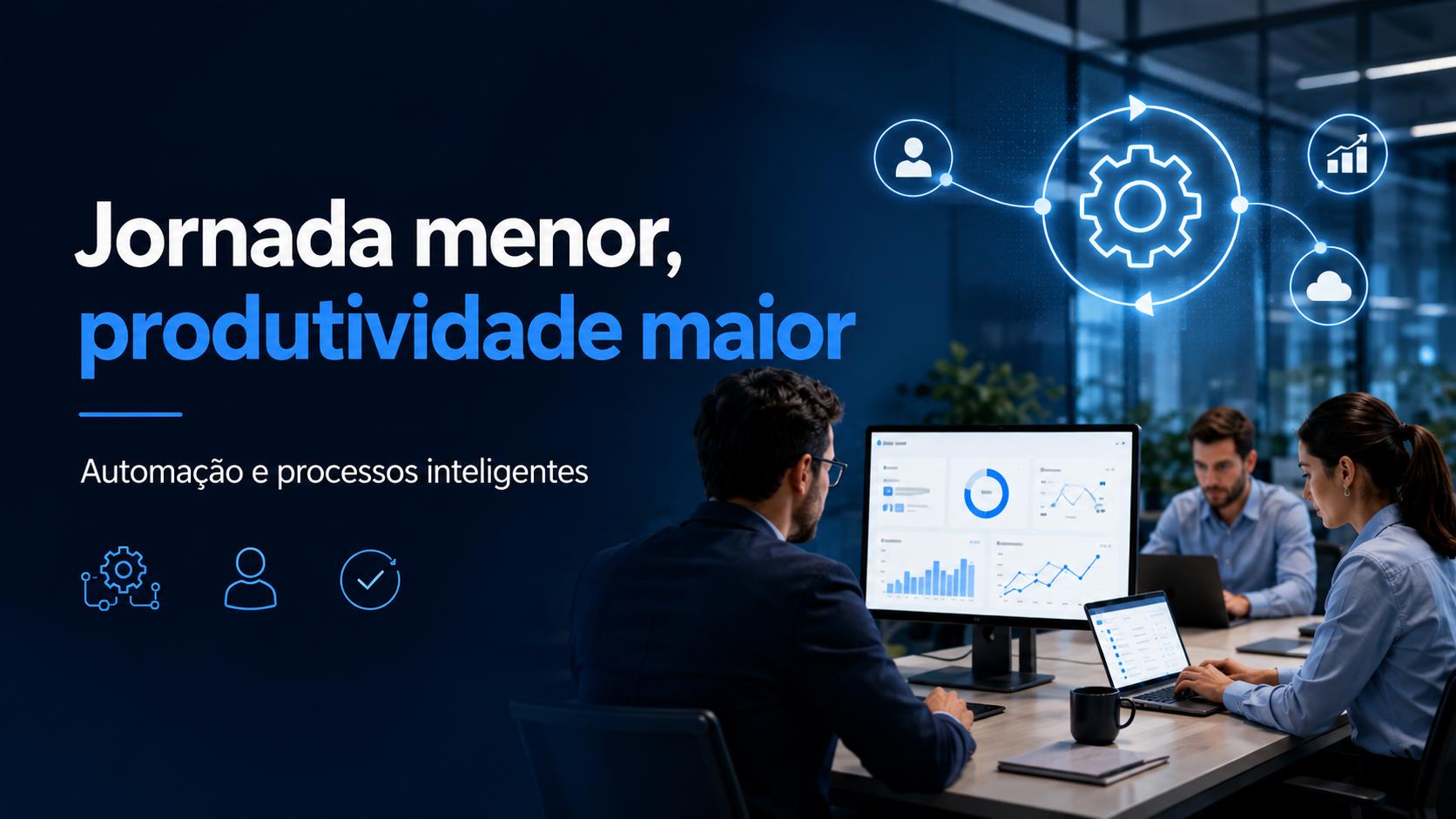 Automa��o e processos inteligentes para manter a opera��o eficiente.